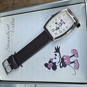 Steamboat Willie Mickey Mouse Watch NIB
